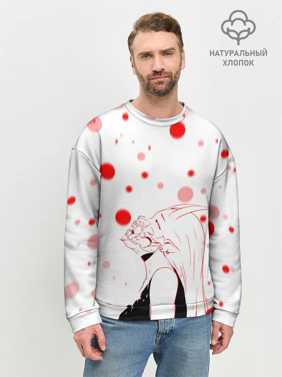 Мужской свитшот базовый / AHEGAO KAGUYA