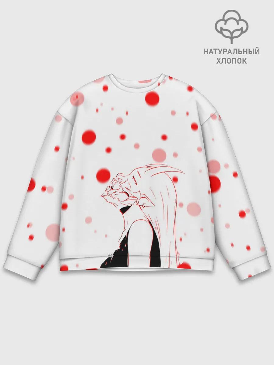 Мужской свитшот базовый / AHEGAO KAGUYA