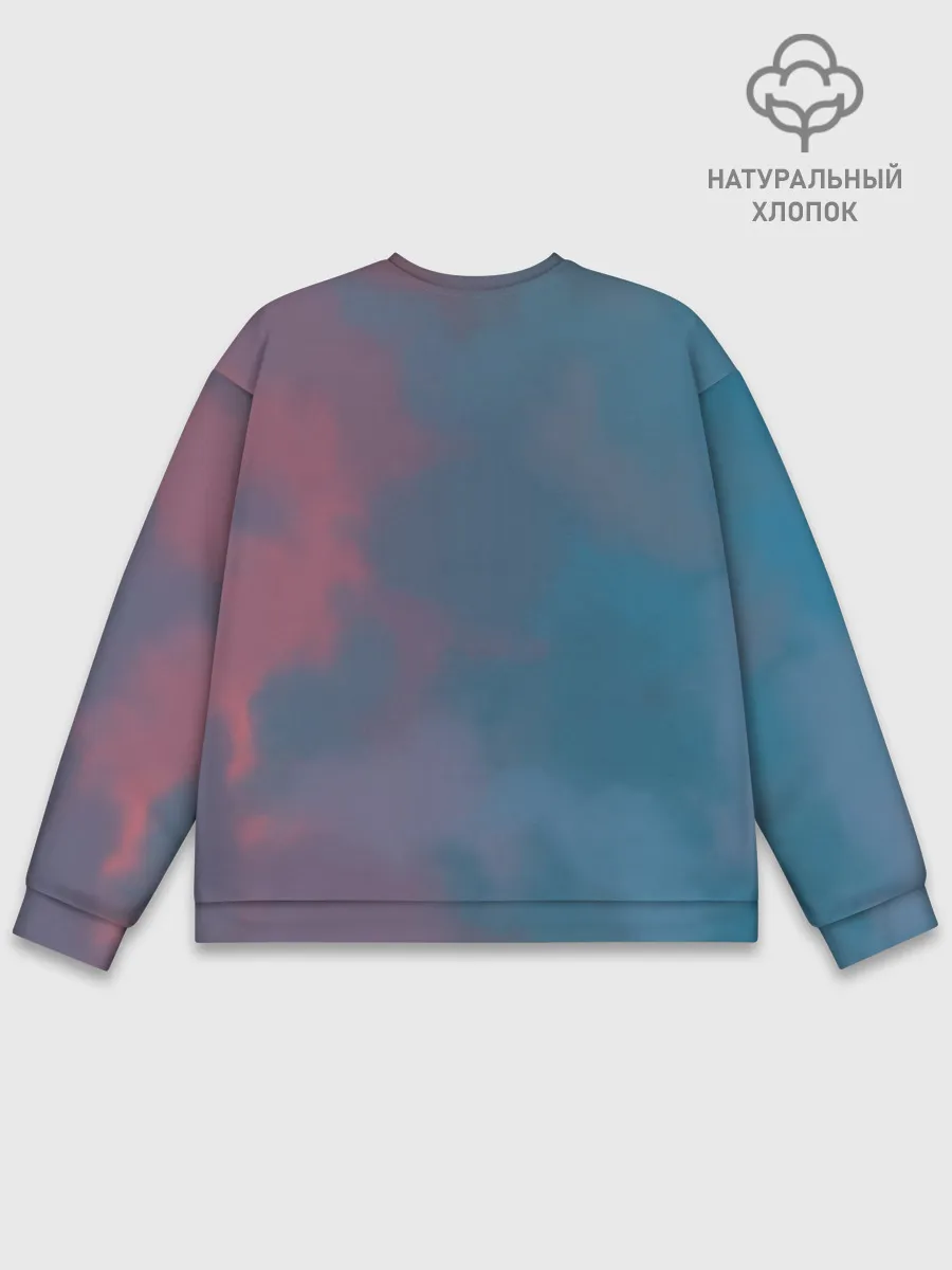 Мужской свитшот базовый / Чудо-женщина VS Дарксайд