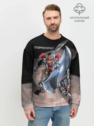 Мужской свитшот базовый / Степпенвулф из комиксов