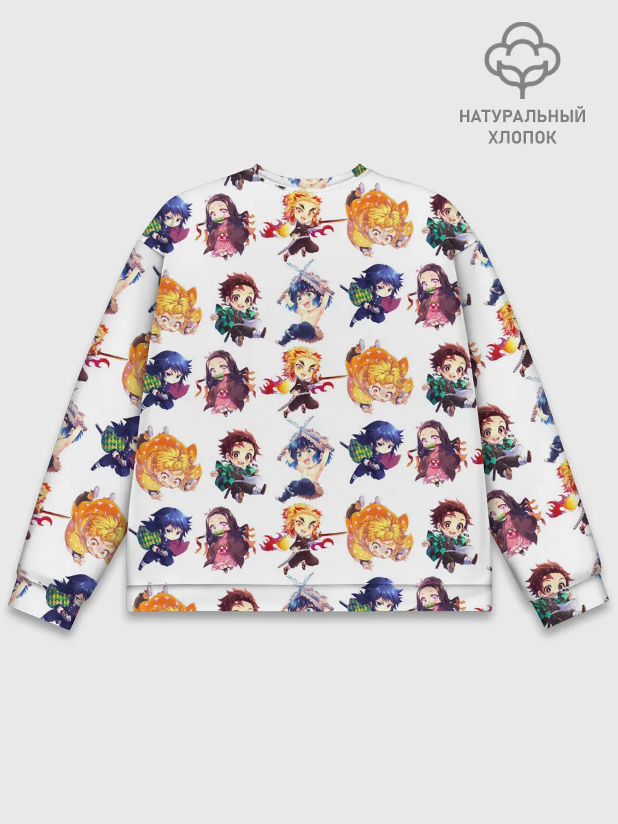 Мужской свитшот базовый / Персонажи Kimetsu no Yaiba