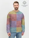 Мужской свитшот базовый / Patchwork