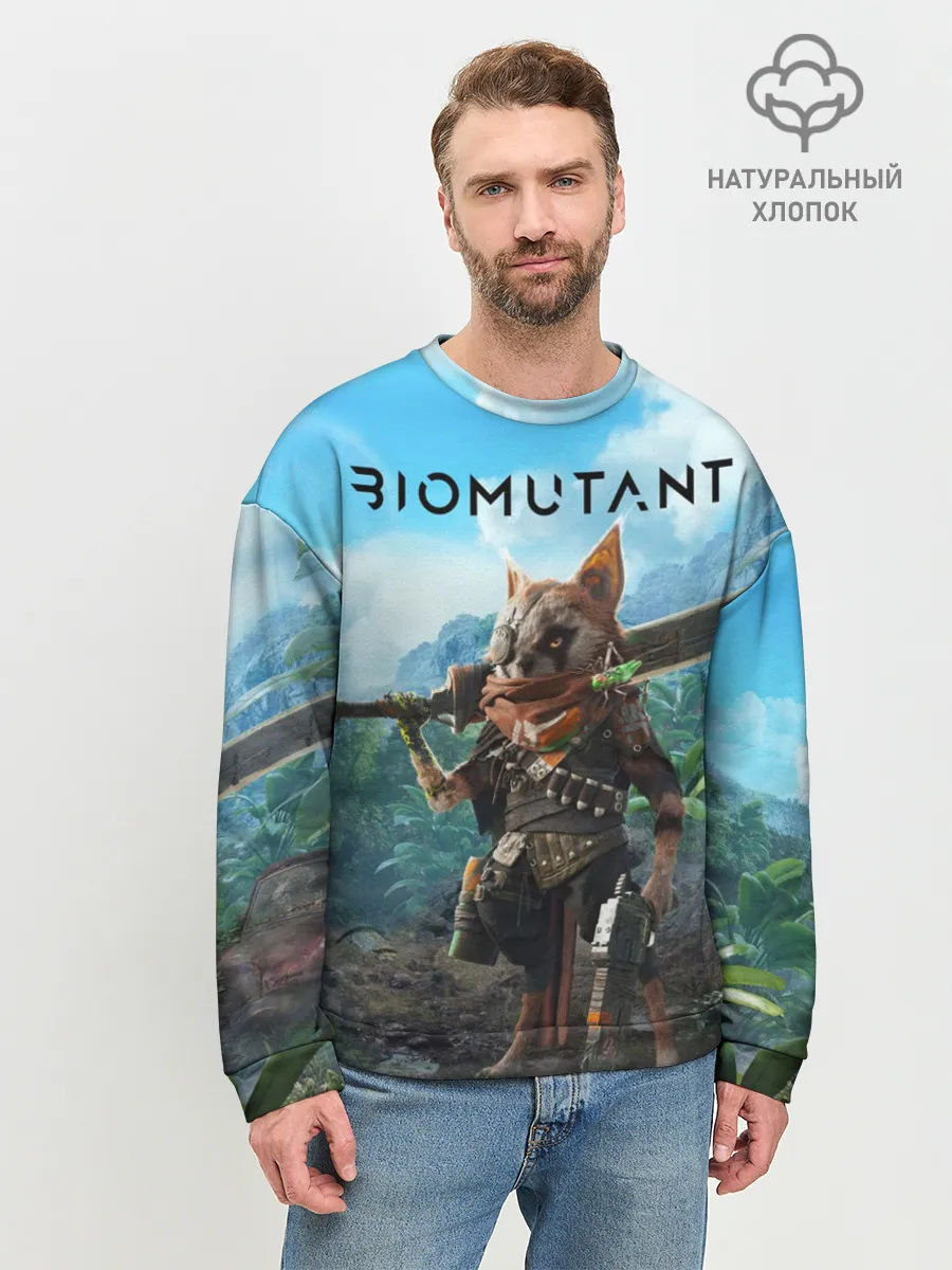 Мужской свитшот базовый / Biomutant Биомутант