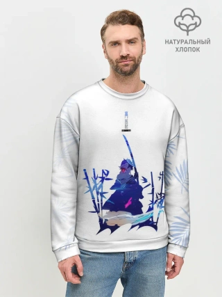 Мужской свитшот базовый / Истребитель демонов : Kimetsu no Yaiba