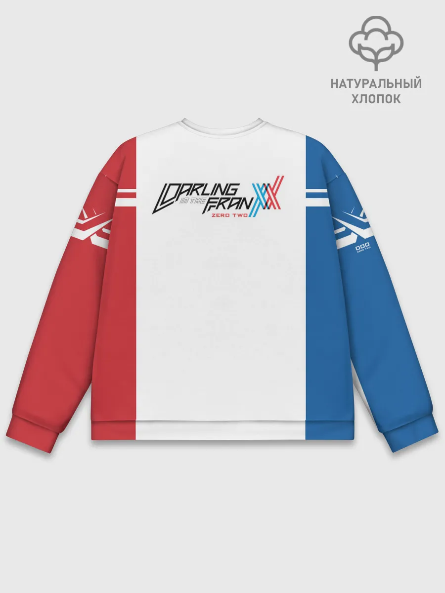 Мужской свитшот базовый / Darling in the Franxx