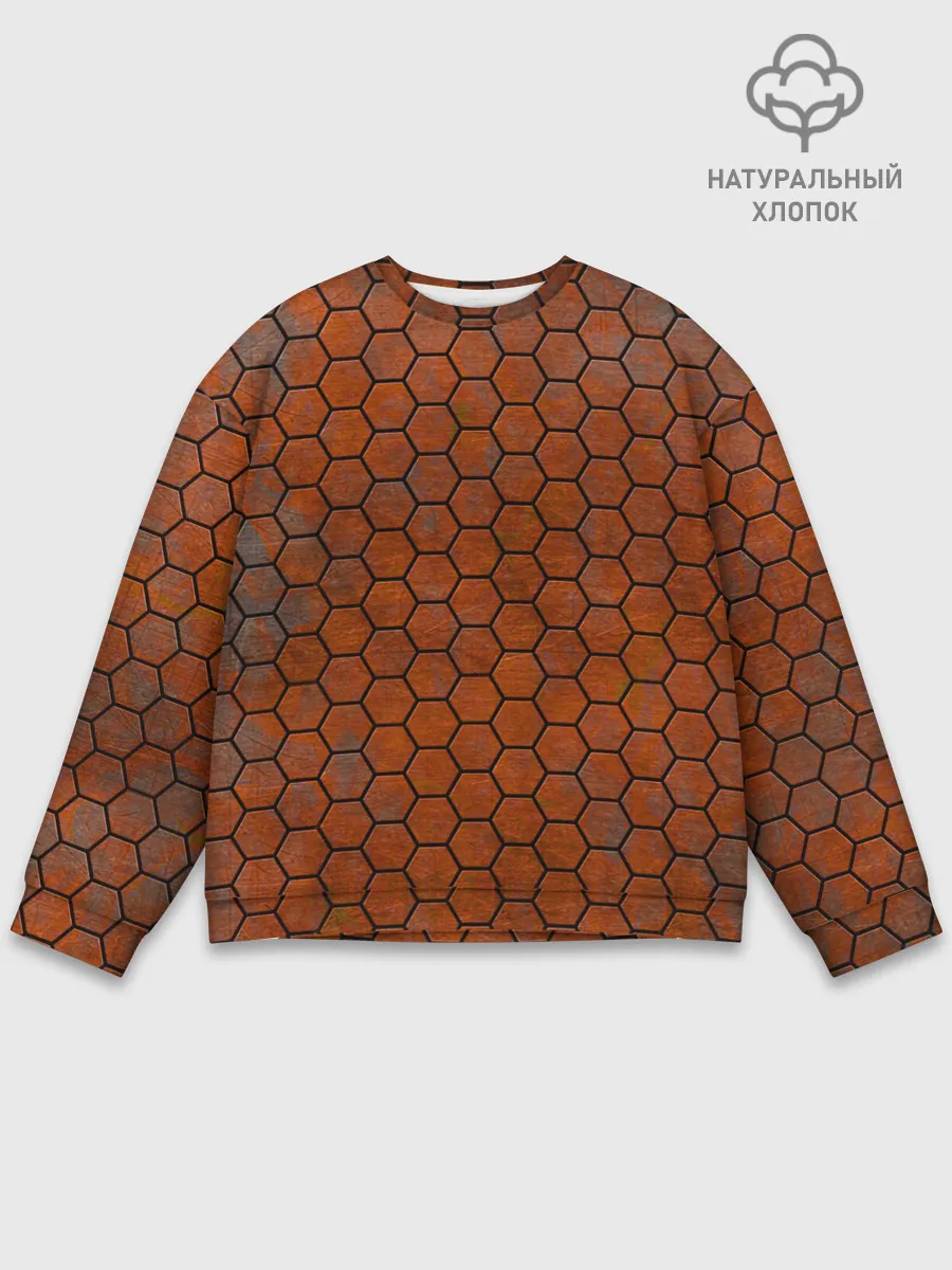 Мужской свитшот базовый / Ржавые Соты