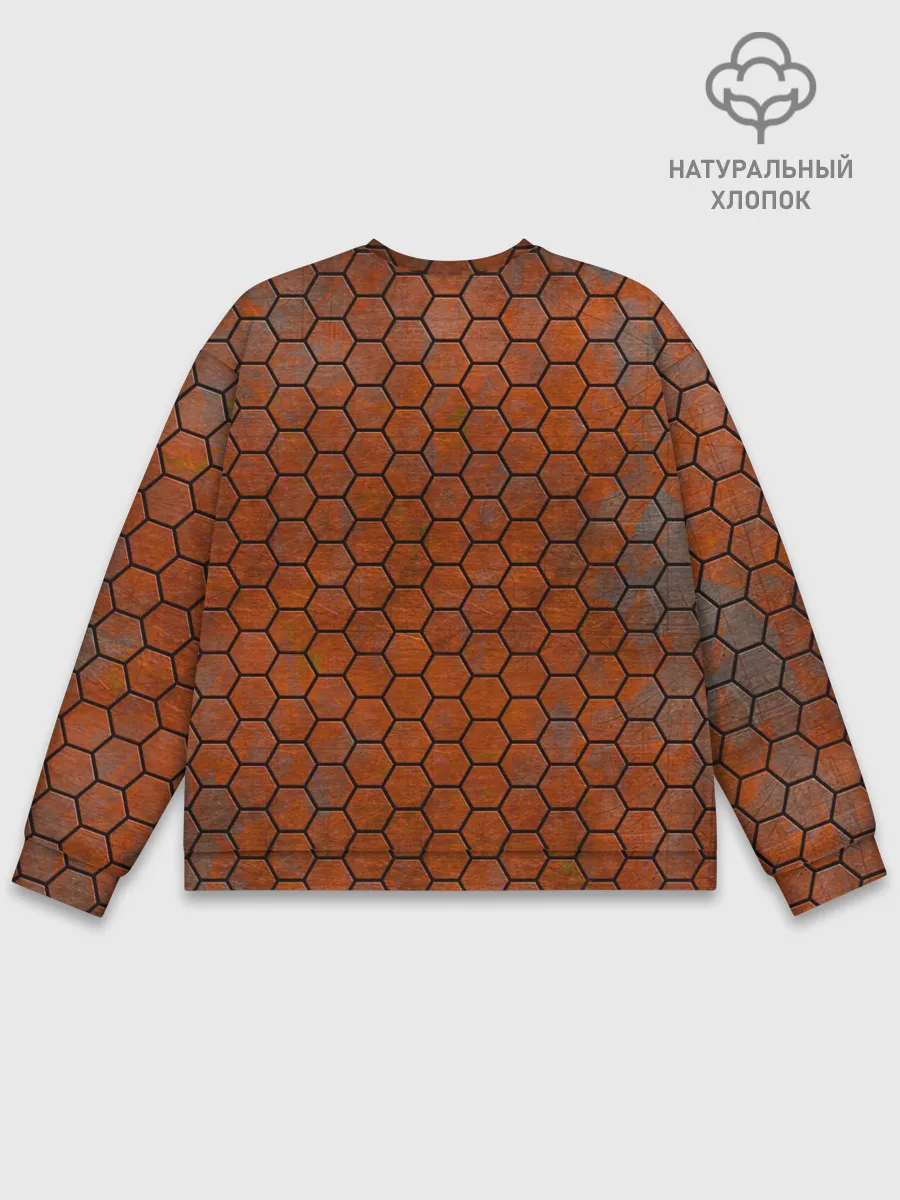 Мужской свитшот базовый / Ржавые Соты