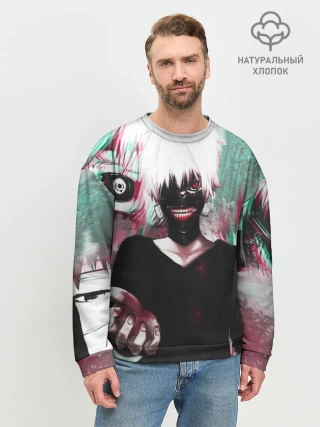 Мужской свитшот базовый / Полугуль Канеки