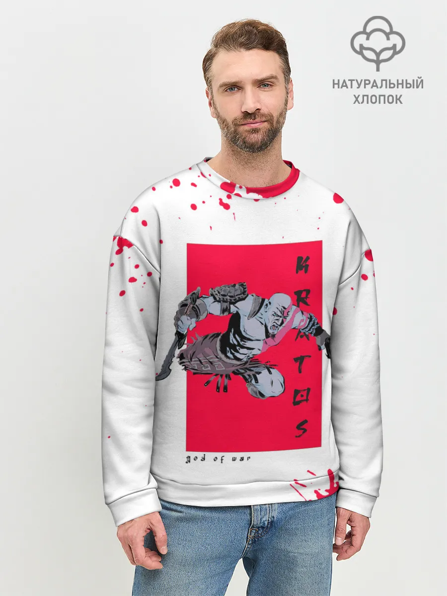 Мужской свитшот базовый / Young Kratos