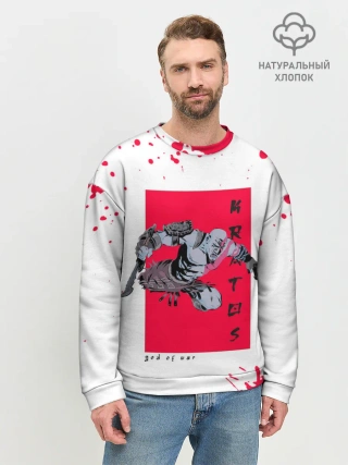 Мужской свитшот базовый / Young Kratos