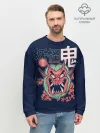 Мужской свитшот базовый / Anime Oni Demon Yokai
