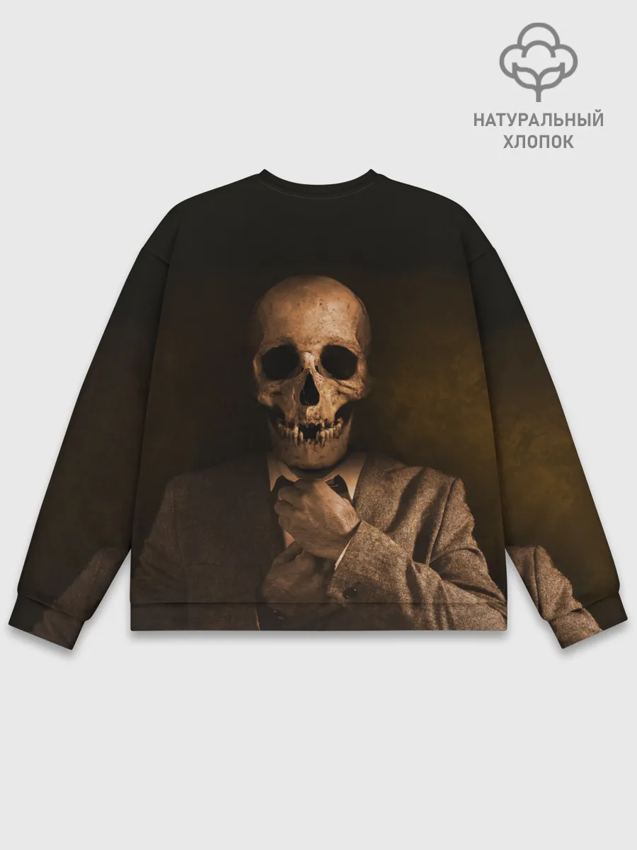 Мужской свитшот базовый / Мистер Скелет
