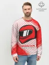 Мужской свитшот базовый / Honda - Strokes