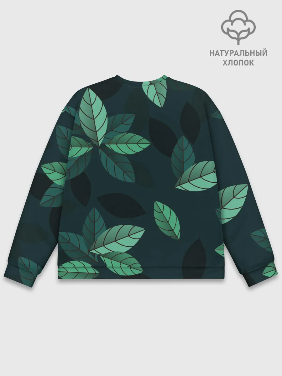 Мужской свитшот базовый / листва