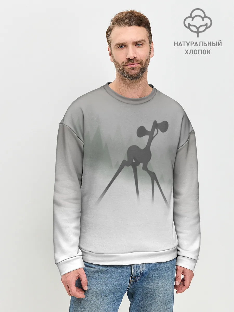 Мужской свитшот базовый / Сиренеголовый олень