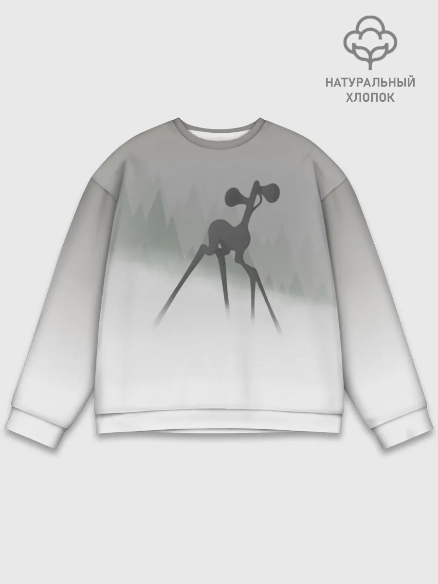 Мужской свитшот базовый / Сиренеголовый олень