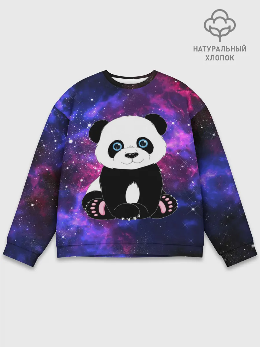 Мужской свитшот базовый / Space Panda