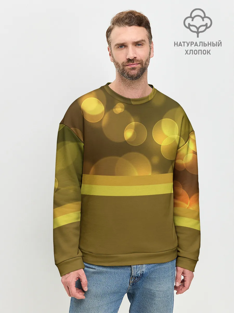 Мужской свитшот базовый / Блики