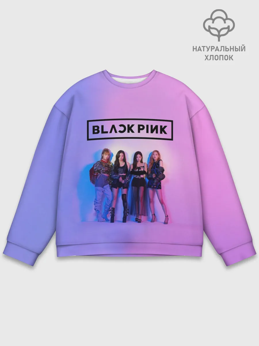 Мужской свитшот базовый / BLACKPINK