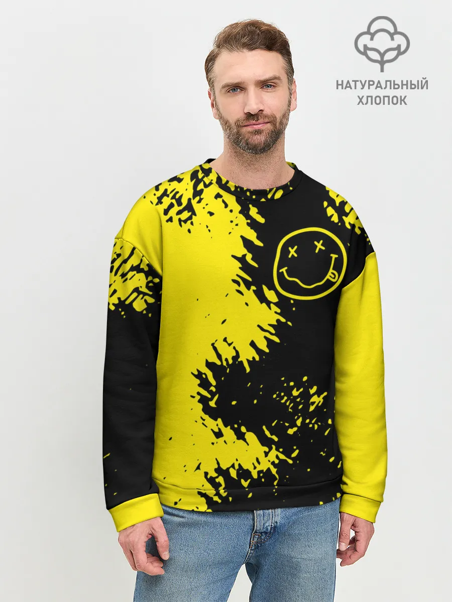 Мужской свитшот базовый / NIRVANA.