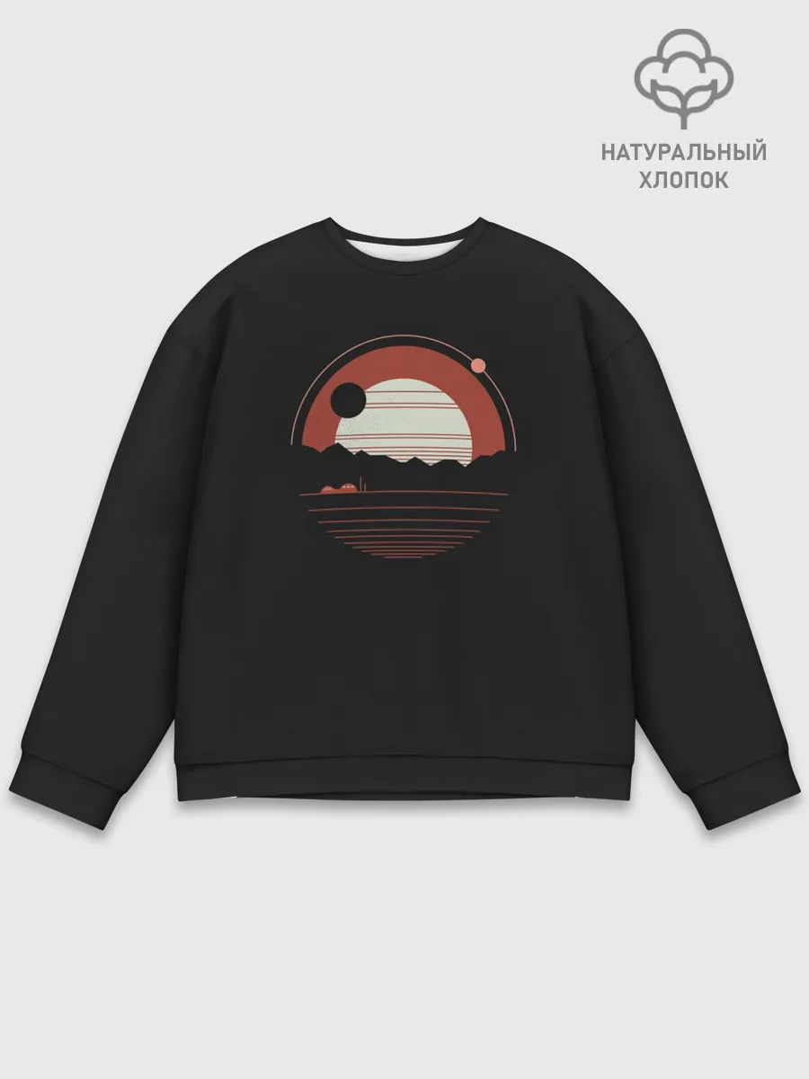 Мужской свитшот базовый / The last person in the world