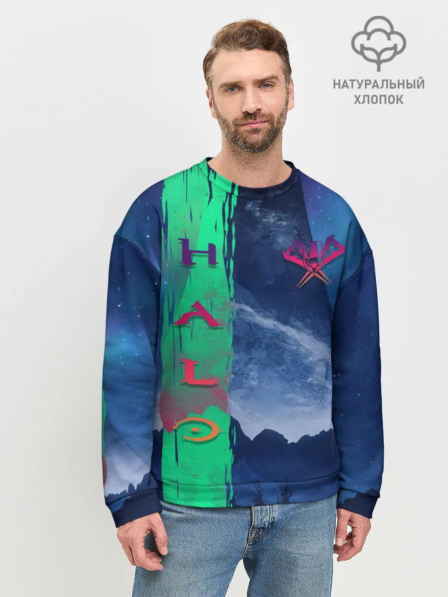 Мужской свитшот базовый / HALO Ring