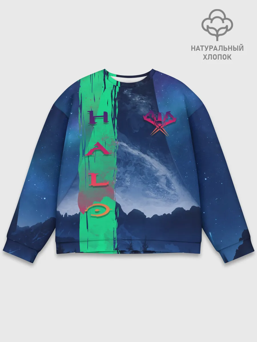 Мужской свитшот базовый / HALO Ring