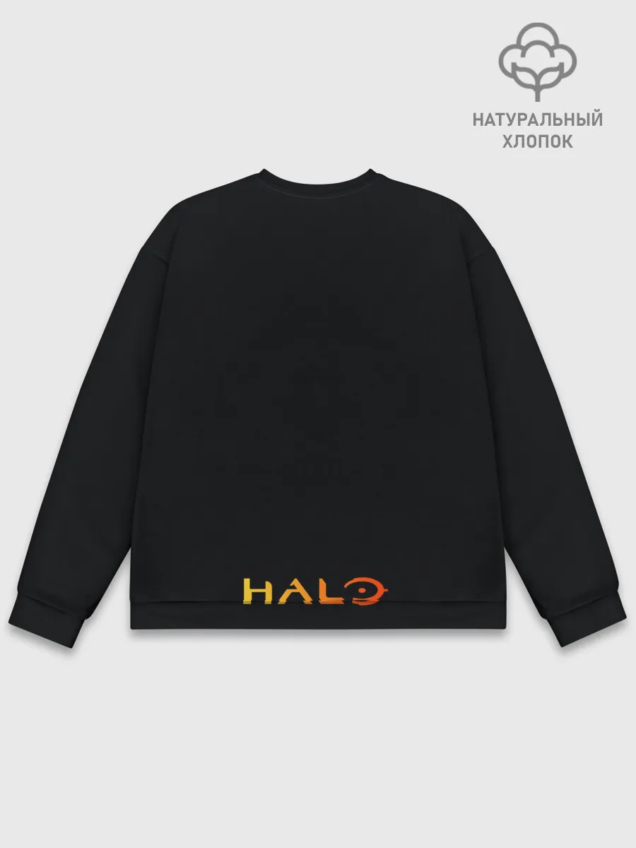 Мужской свитшот базовый / Halo x Battlefield