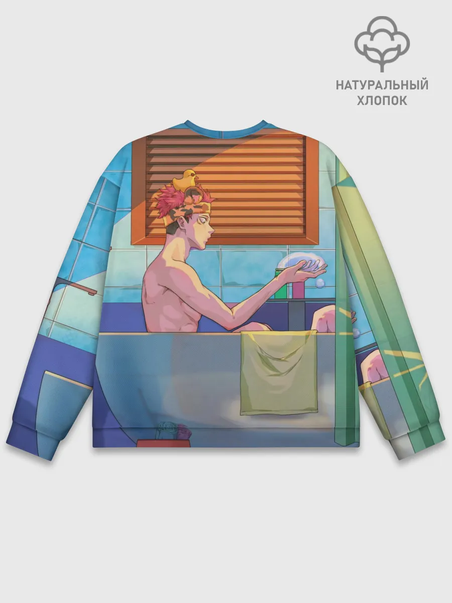 Мужской свитшот базовый / Магическая Битва