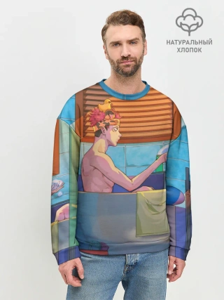 Мужской свитшот базовый / Магическая Битва