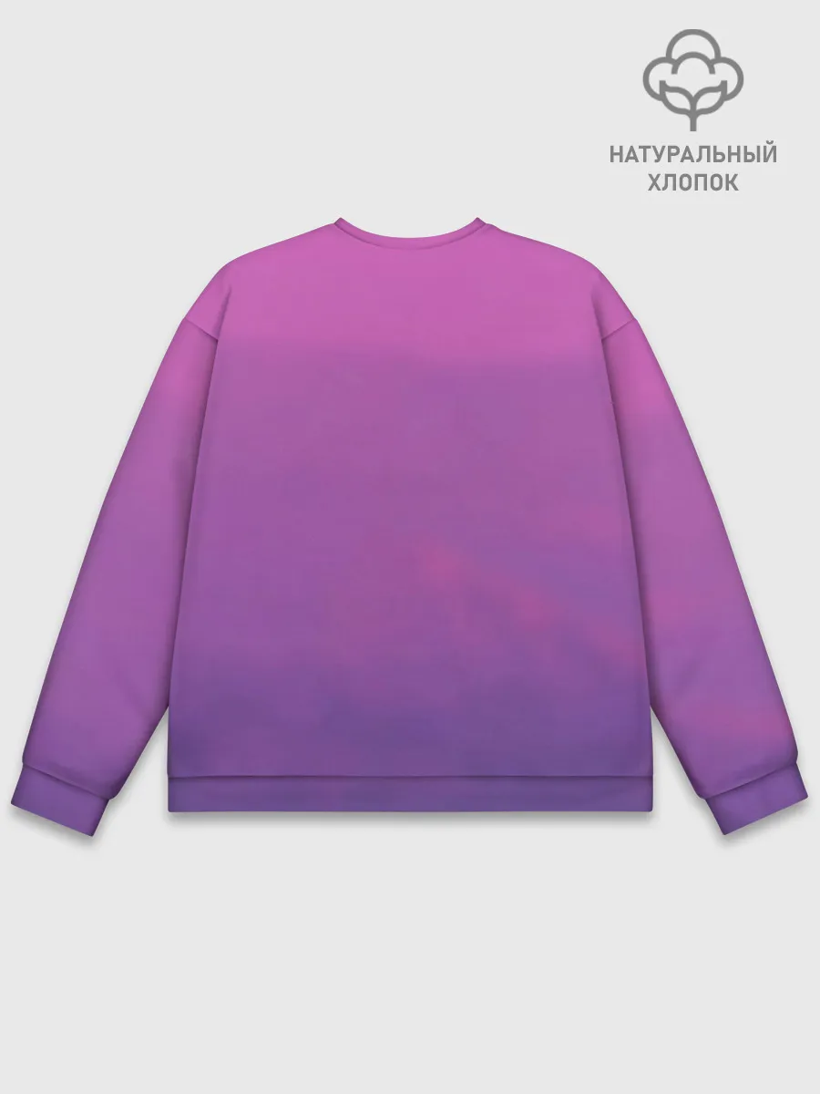 Мужской свитшот базовый / Магическая Битва - С повязкой