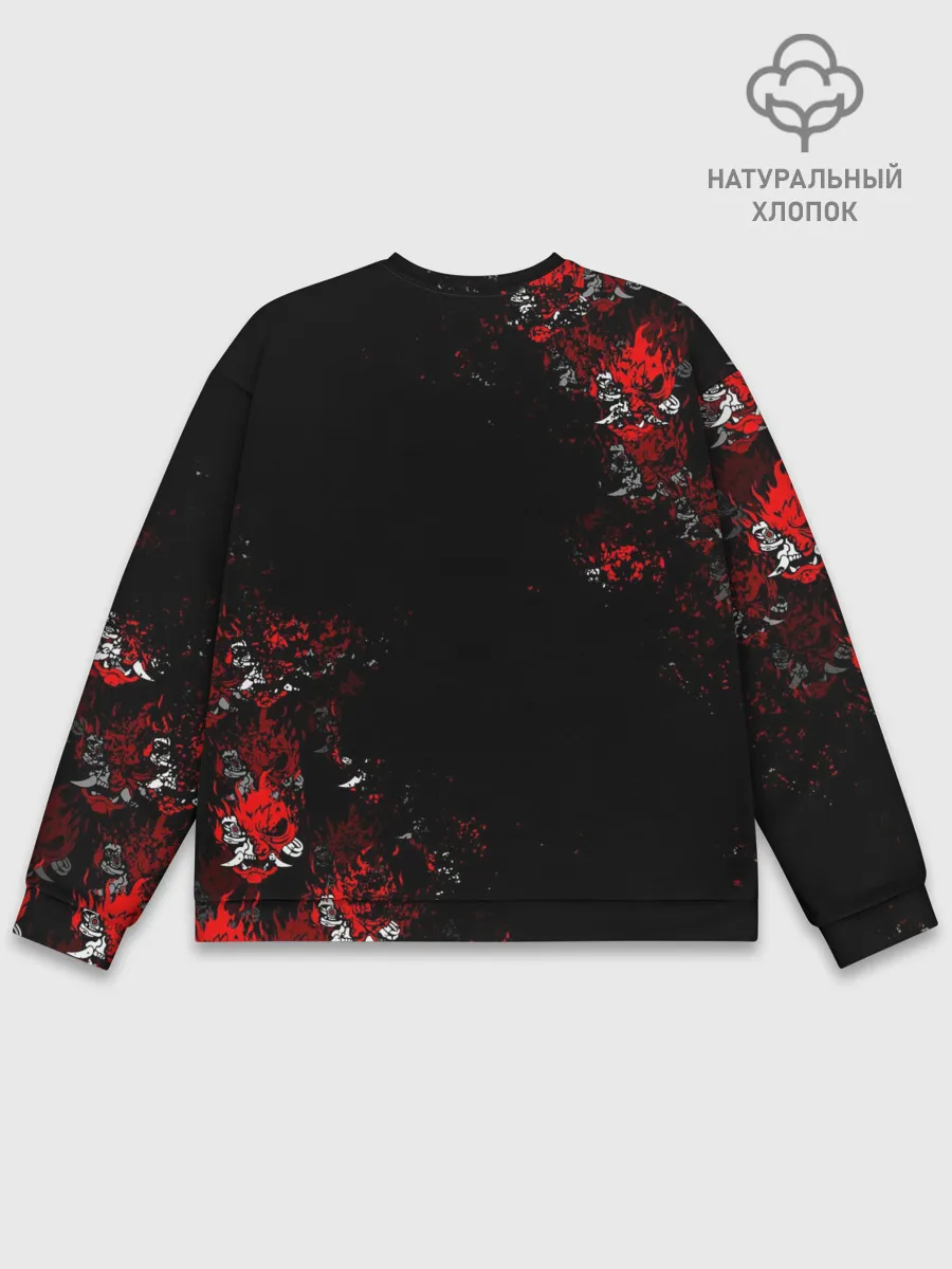 Мужской свитшот базовый / SAMURAI / CYBERPUNK 2077