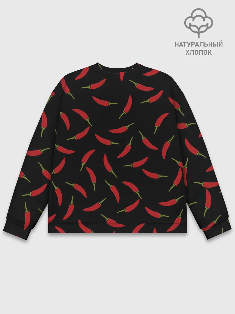 Мужской свитшот базовый / Chili peppers