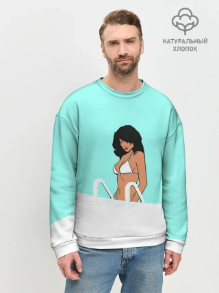 Мужской свитшот базовый / Кэнди Сакс | GTA