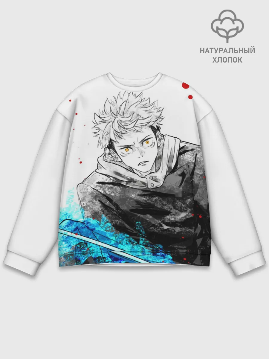 Мужской свитшот базовый / Магическая битва | Jujutsu kai