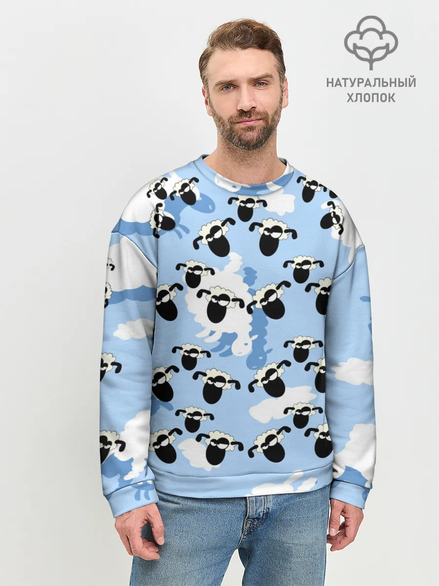 Мужской свитшот базовый / Животные