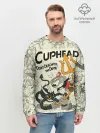 Мужской свитшот базовый / Cuphead and Devil
