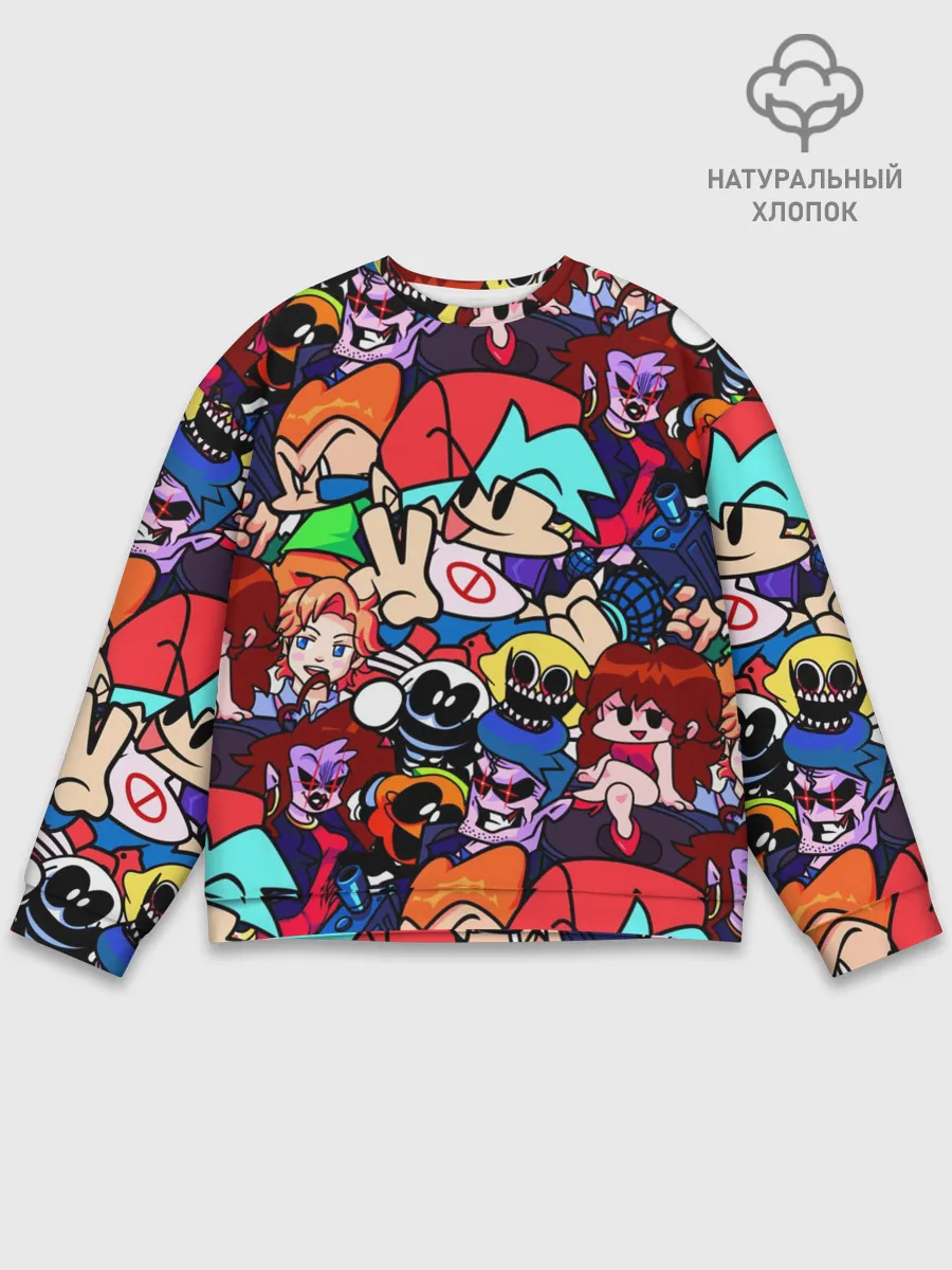 Мужской свитшот базовый / Friday Night Funkin