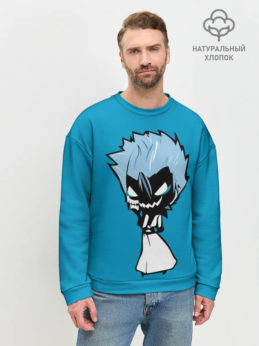 Мужской свитшот базовый / Гриммджоу. Блич