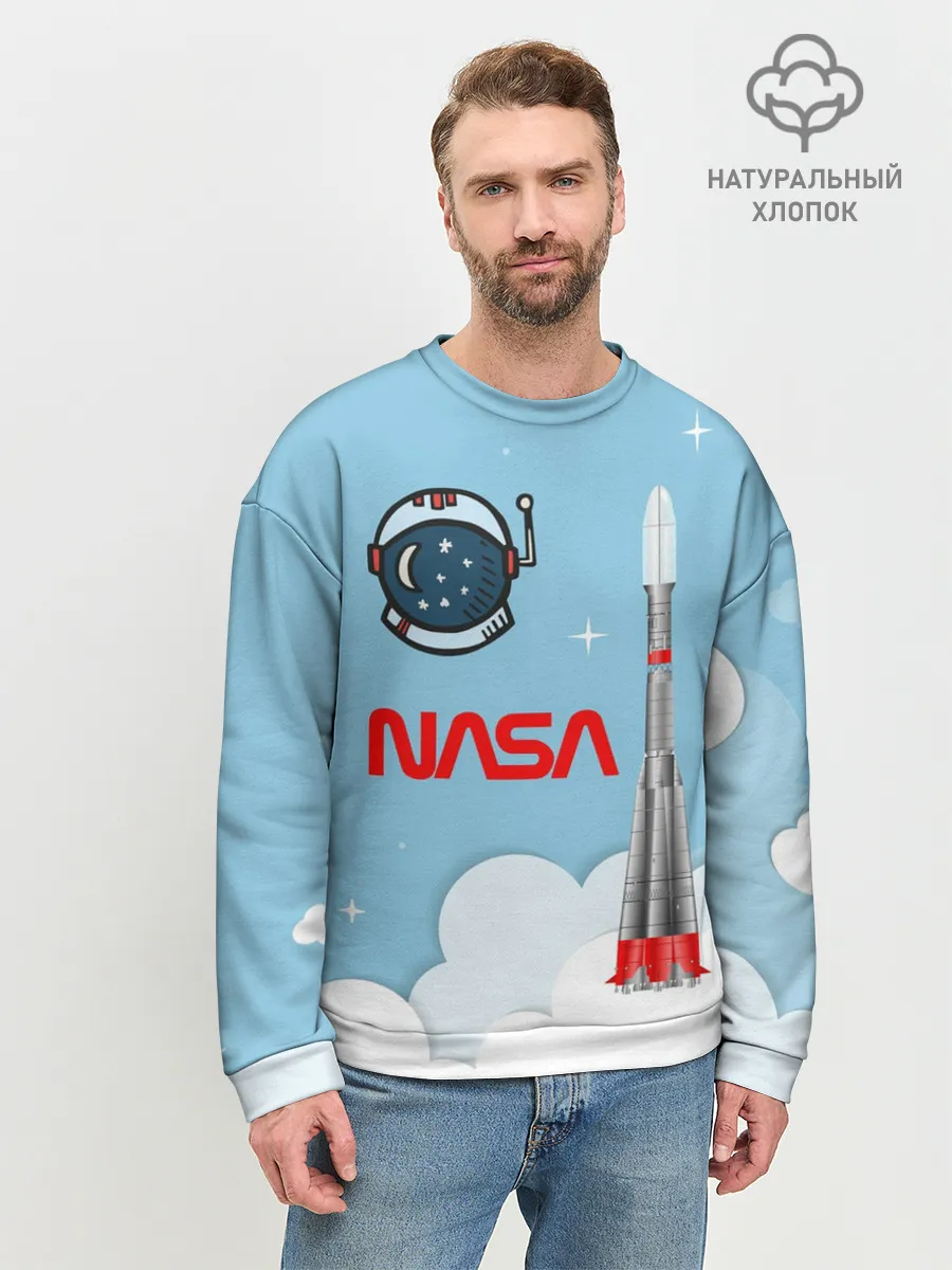 Мужской свитшот базовый / Mission NASA
