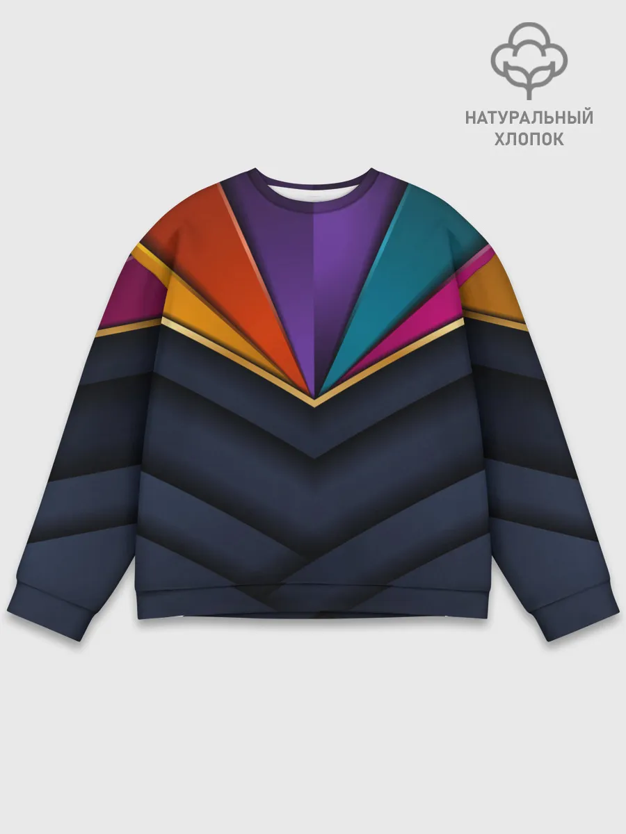 Мужской свитшот базовый / 3D luxury