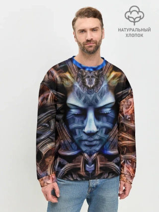 Мужской свитшот базовый / MEGABUDDA