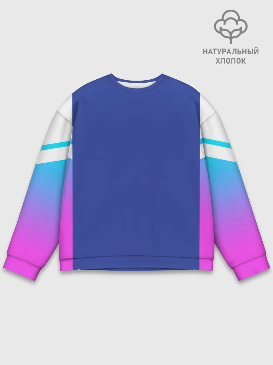 Мужской свитшот базовый / NEON GRADIENT FITNESS UNIFORM