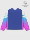 Мужской свитшот базовый / NEON GRADIENT FITNESS UNIFORM