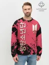 Мужской свитшот базовый / BTS LOGO / БТС ЛОГОТИП