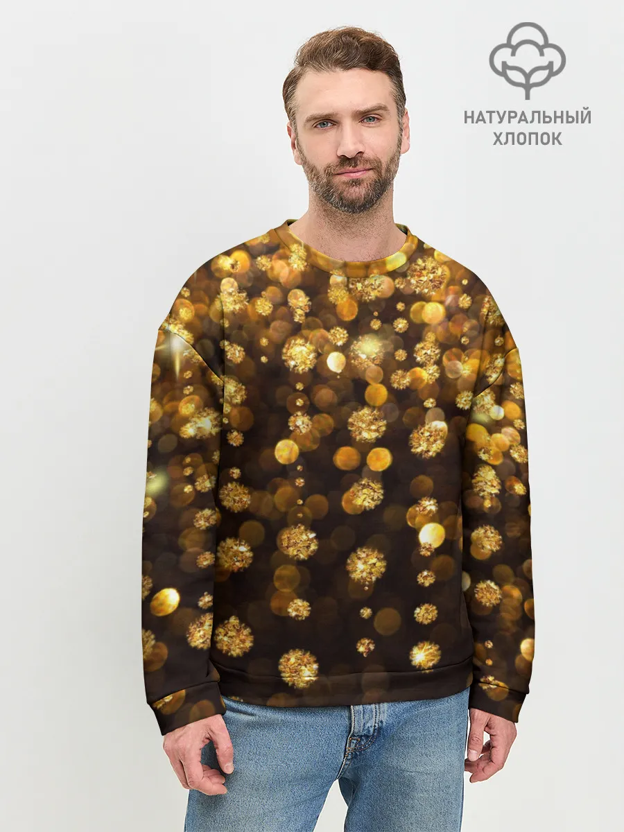Мужской свитшот базовый / GOLDEN RAIN
