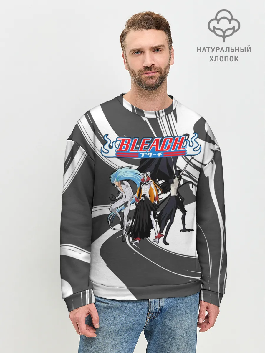 Мужской свитшот базовый / Блич Манга