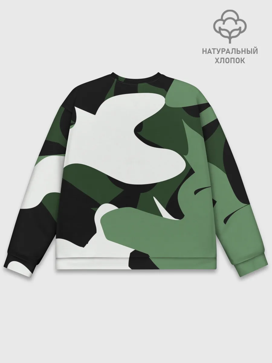 Мужской свитшот базовый / Камуфляж