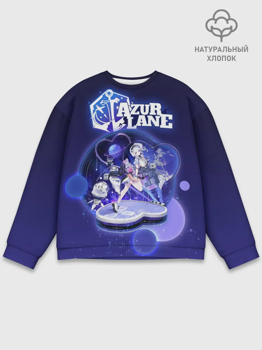 Мужской свитшот базовый / аниме Лазурный путь