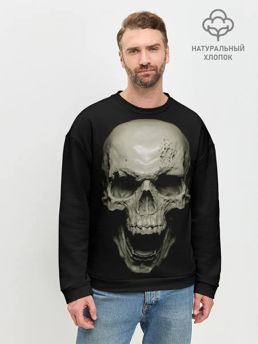 Мужской свитшот базовый / SKULL